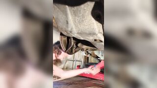Mechanic Nude on My Car