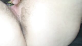 Slow mo- up close and personal with Megan babes right snatch and anal opening