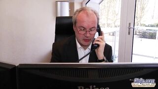 I'm a youthful secretary seducing my boss at the work office