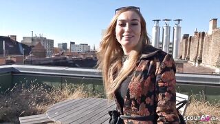 GERMAN SCOUT - Fashion Teen Model Liza Talk to Anal for Money
