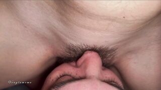 Spouse Buries His Face in My Snatch, Drinks My Squirt and Swallows Each Drop