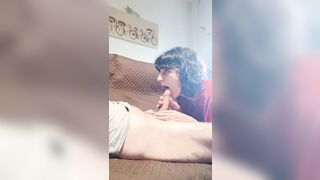 I Have a fun Feeling His Penis Grow in My Throat. Some other Point of View