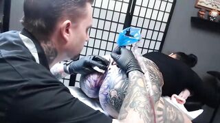 Getting Backdoor Tattooed for 4.5 Hours