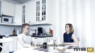 TUTOR4K After exam angry man has naughty and hard sex with beautiful trainer