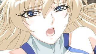 Toon babe is gagged and compulsory to cum, cuz that babe asked for it very nicely