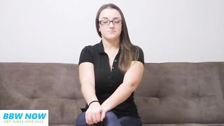 Nerdy teen knows how to get a job this babe desires and loves to be nasty