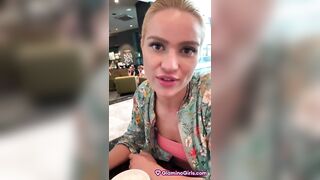 Homemade Quickie with Shaggy Golden-Haired