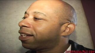 Breasty mother I'd like to fuck likes her 1st large ebony ramrod banging