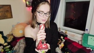 Punk Girlfriend Smokes and Masterbates With U (Roleplay) - IzzyHellbourne