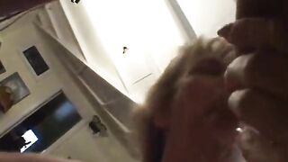Aged golden-haired lady loves to have casual sex with younger boyz, one time in a whilst