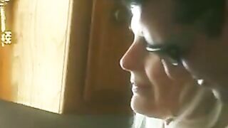 Blond Granny Doubles Up