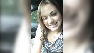 Cute Gal BJ In Car