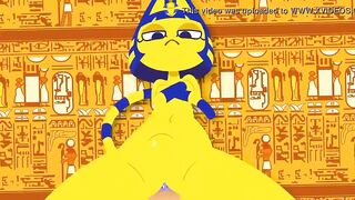 Classic Ankha from AC swf Homage Animation by ZONE