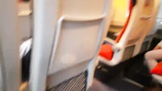 I pull out my penis in front of the teen in the educate.