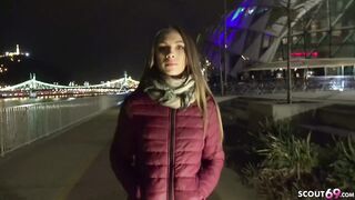 GERMAN SCOUT - Tiefer ANAL Fick fuer Veronica bei Strassen Casting