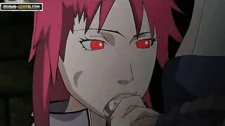 Naruto Porn - Karin comes, Sasuke cums