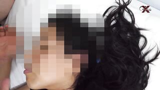 Anal sex for my sister who comes from a party ... her torture for leaving home my milk in her booty