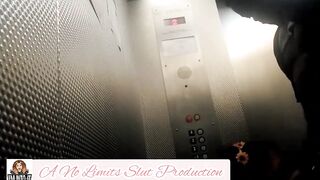 Interracial Motel 6 elevator bang