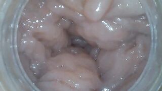 This is what your dong sees! Sex Toy web camera cunt contractions!