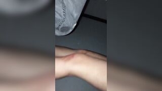 cuckold hubby films his wife in gloryhole booth