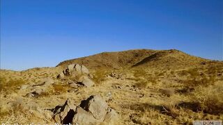 Tiny yielding gal takes cum in her eyes, then slurps it up and is given a urinate gulp