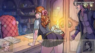 Virginal Witches - Large booty college teen with massive titties gets teacher's cum on her sexy body - My sexiest gameplay moments - Part #9