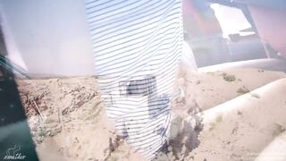 Risky Sex on Real Public Bus Ended with Giant Spunk Flow