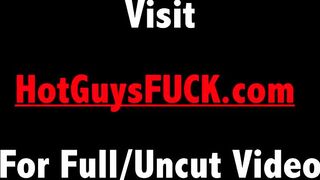 Male+Male+Female 3Some Gets Interesting When Lads Begin Making Out. Dbl Facial