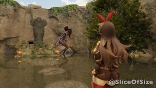 The Hidden Spring [Giantess Growth] Genshin Impact Animation