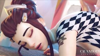 Animation Brigitte enchanting Anal in the Sunny Spring Day [Grand Cupido] ( Overwatch )