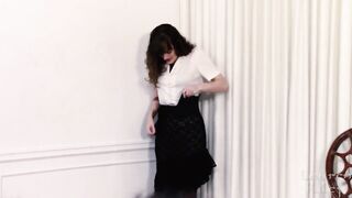 Monster Undress Madness - Lauren Kiley - ENF Stripping Vintage Disrobe Tease Creature Fetish