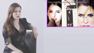 Anna Kendrick reacting to cum tribute movies