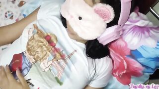 Mom Don't Leave Me Alone With My Stepdaughter - My Stepdaughter Is Resting And I Take The Advantage To Touch Her Pussy And Her Butt