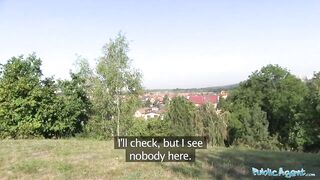 Public Agent Large natural tits Stella Cox screwed in public