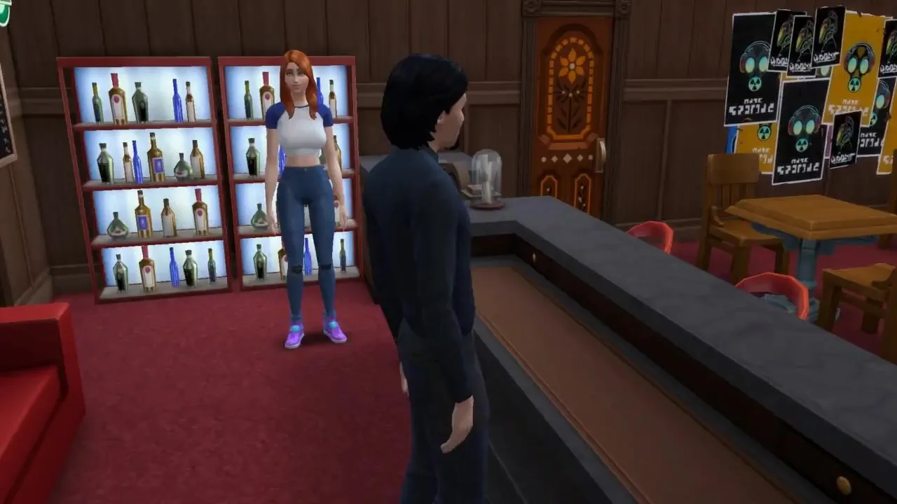 Free DDSims group-fucked in bar by husbands allies - Sims 4 Porn Video