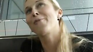 European woman i'd like to fuck golden-haired wife gives me good head on POV video