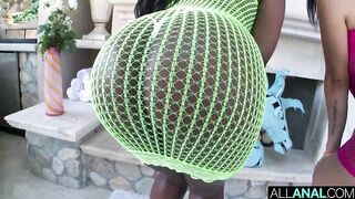 ALL ANAL Skyler and Vanessa one as well as the other get butt screwed