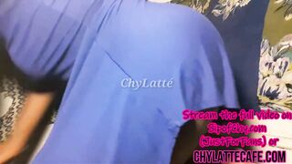 Tinker Bell Screws and Squirts on Wendy's Teddy Bear