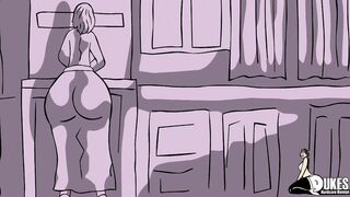 Married Teacher Hotdogs a BBC with her large booty