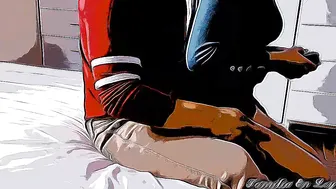 My Sexy Sister-in-Law Wishes to Learn to Play Movie Scene Games Sitting on My Legs Part 1 - Toon Version