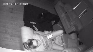 Babysitter Masturbating With My Sex-Toy on Bed