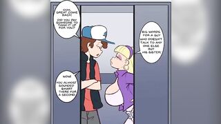 Dipper Pines & Pacifica Northwest Screw In An Elevator