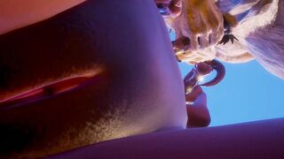 fur porn Группа Монстров качков и двойной Анал для Оливии, кончили на лицо и в рот