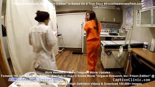 Intimate Prison Inmate Donna Leigh Is Used By Doctor Tampa & Nurse Lilith Rose For Climax Research