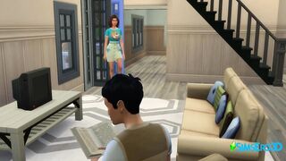 - SIMS 4 - - MET A mother I'd like to fuck IN A BAR AND INVITED HER HOME