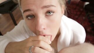 OOPS! I came on my Step Sister's Bazookas and this babe loved it