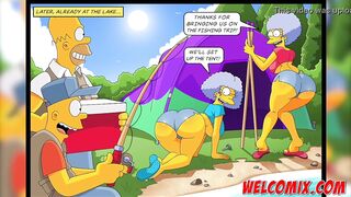 Fuckfest on the fishing travel