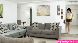 Stepbro had bad influence on teen stepsister Riley Jean according to mommy