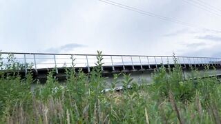 Gina Gerson was caught and screwed for unlegal outdoor pissing (Part two)