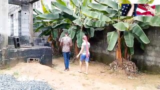 I INVITED THE PLUMBER TO CHECK ON MY PUMPING MACHINE AND FIX MY WATER, I HAD NO CASH TO PAY HIM, SO THIS CHAB SCREWED ME IN THE BOOTY IN SWAP FOR HIS PAYMENT